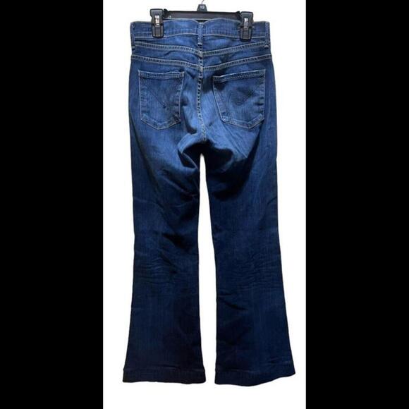Citizens of Humanity Jeans Sutton Boot Cut Low Rise Dark Wash Full Leg Sz 27 - Picture 2 of 4